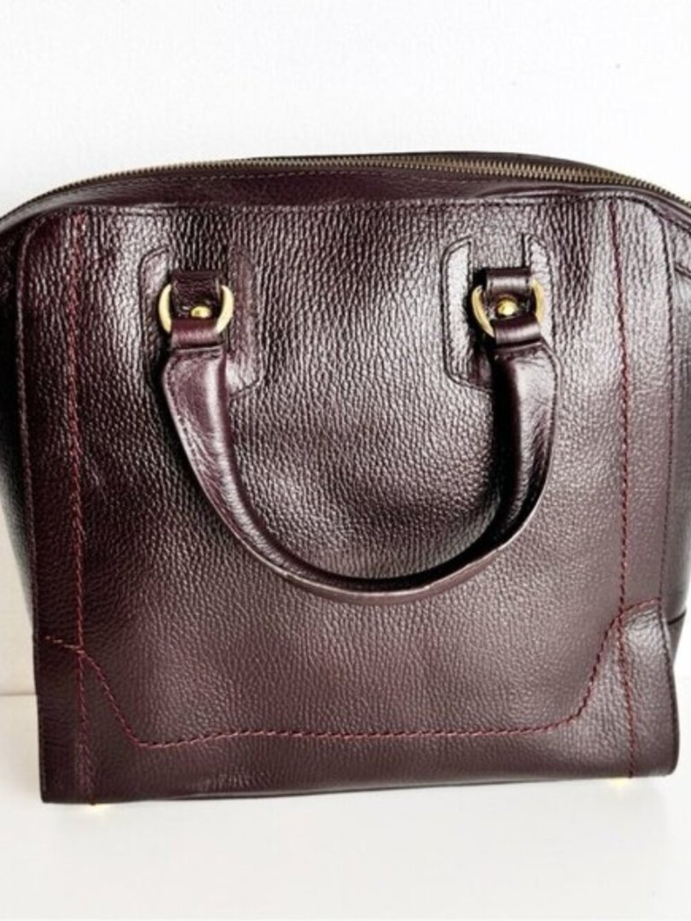 Luxurious Burgundy / Oxblood Genuine Leather Bag